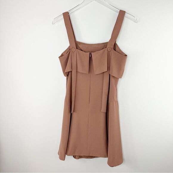 Cistar ⋆ Sanne off the Shoulder Dress Button Accent Mini - Picture 3 of 13